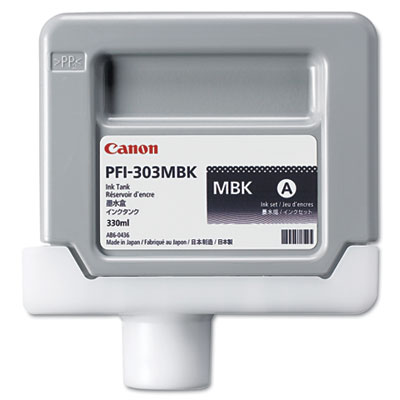 Картридж для плоттеров  Canon PFI-303MBK Matte Black 330 мл (2957B001)