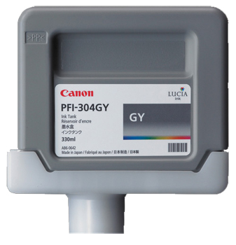 Картридж для плоттеров  Canon PFI-304GY Gray 300 мл (3858B005)