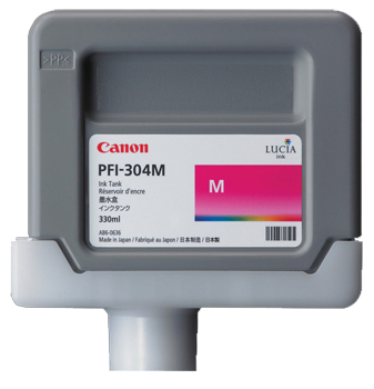 Картридж для плоттеров  Canon PFI-304M Magenta 300 мл (3851B005)