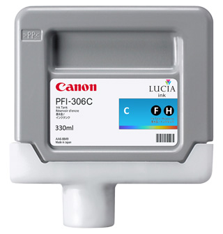 Картридж для плоттеров  Canon PFI-306C Cyan 330 мл (6658B001)
