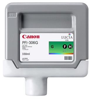 Картридж для плоттеров  Canon PFI-306G Green 330 мл (6664B001)