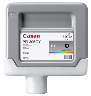Картридж для плоттеров  Canon PFI-306GY Gray 330 мл (6666B001)