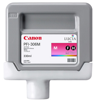 Картридж для плоттеров  Canon PFI-306M Magenta 330 мл (6659B001)