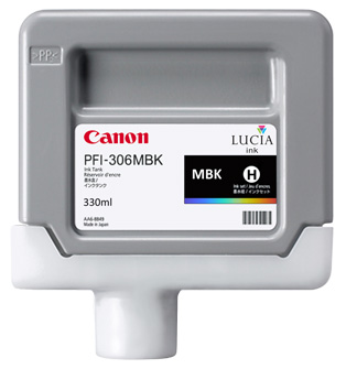 Картридж для плоттеров  Canon PFI-306MBK Matte Black 330 мл (6656B001)