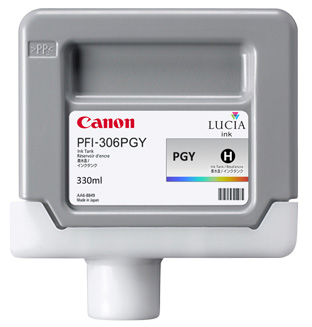 Картридж для плоттеров  Canon PFI-306PGY Photo Gray 330 мл (6667B001)
