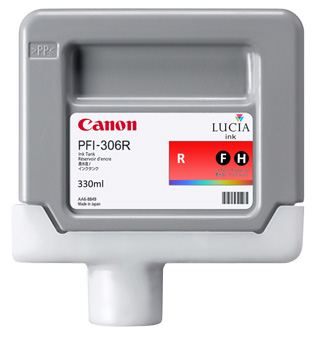Картридж для плоттеров  Canon PFI-306R Red 330 мл (6663B001)
