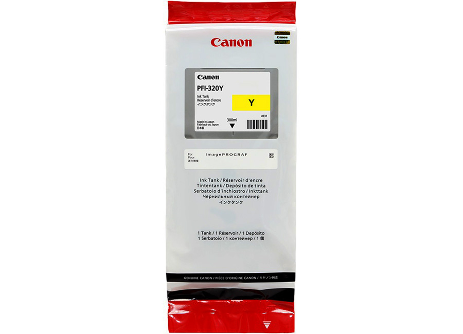 Картридж для плоттеров  Canon PFI-320 Yellow 300 мл (2893C001)