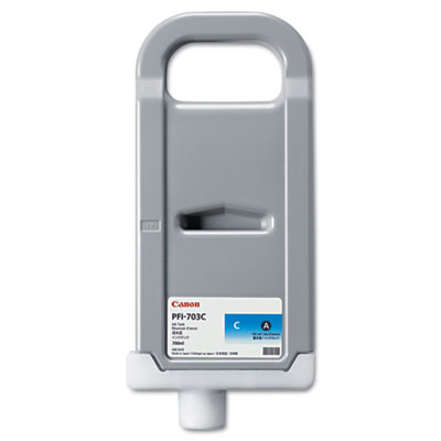 Картридж для плоттеров  Canon PFI-703C Cyan 700 мл (2964B001)