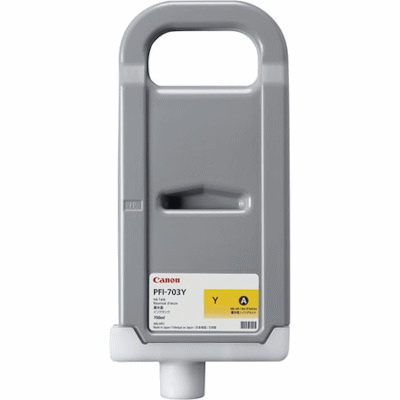 Картридж для плоттеров  Canon PFI-703Y Yellow 700 мл (2966B001)
