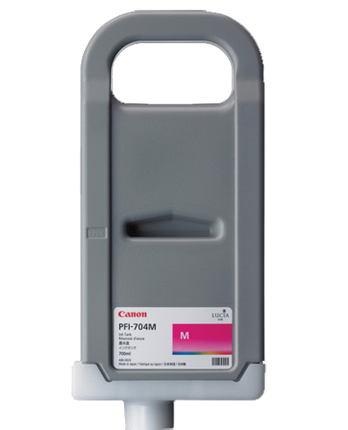 Картридж для плоттеров  Canon PFI-704M Magenta 700 мл (3863B005)