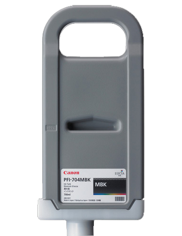 Картридж для плоттеров  Canon PFI-704MBK Matte Black 700 мл (3860B005)