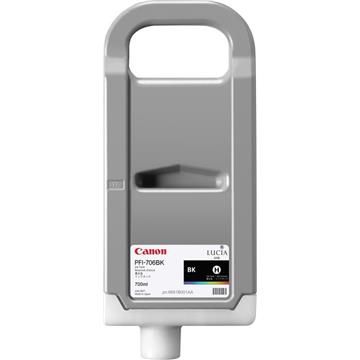 Картридж для плоттеров  Canon PFI-706BK Black 700 мл (6681B001)