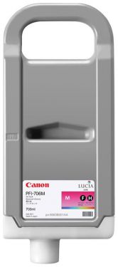 Картридж для плоттеров  Canon PFI-706M Magenta 700 мл (6683B001)