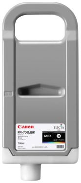 Картридж для плоттеров  Canon PFI-706MBK Matte Black 700 мл (6680B001)