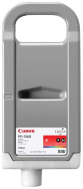 Картридж для плоттеров  Canon PFI-706R Red 700 мл (6687B001)