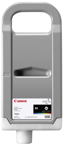 Картридж для плоттеров  Canon PFI-707BK Black 700 мл (9821B001)