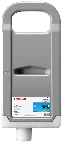 Картридж для плоттеров  Canon PFI-707C Cyan 700 мл (9822B001)