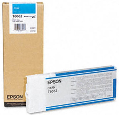 Картридж для плоттеров  Epson C13T606200 Cyan 220 мл (C13T606200)