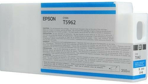 Картридж для плоттеров  Epson T5962 Cyan 350 мл (C13T596200)