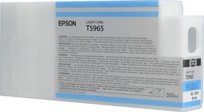 Картридж для плоттеров  Epson T5965 Light Cyan 350 мл (C13T596500)