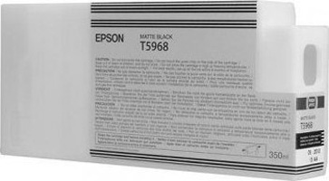 Картридж для плоттеров  Epson T5968 Matte Black 350 мл (C13T596800)