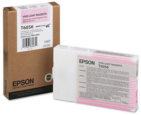 Картридж для плоттеров  Epson T6056 Vivid Light Magenta 110 мл (C13T605600)