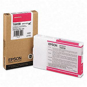 Картридж для плоттеров  Epson T605B Magenta 110 мл (C13T605B00)