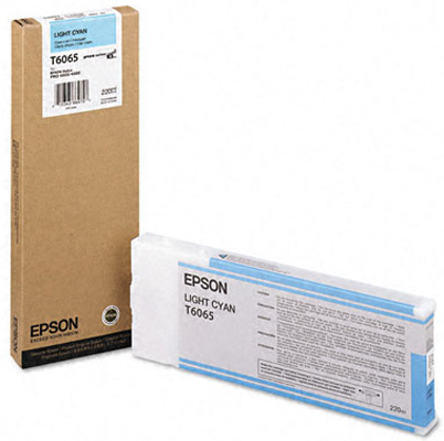 Картридж для плоттеров  Epson T6065 Light Cyan 220 мл (C13T606500)