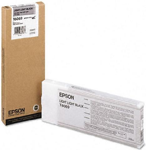 Картридж для плоттеров  Epson T6069 Light Light Black 220 мл (C13T606900)