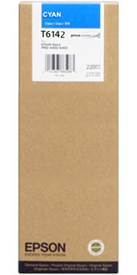 Картридж для плоттеров  Epson T6142 Cyan 220 мл (C13T614200)