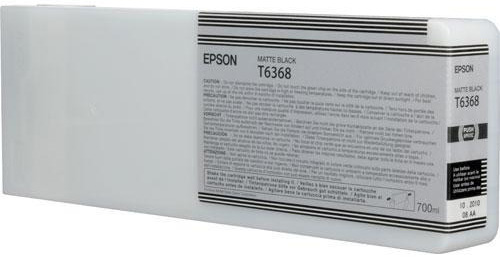 Картридж для плоттеров  Epson T6368 Matte Black 700 мл (C13T636800)