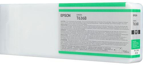 Картридж для плоттеров  Epson T636B Green 700 мл (C13T636B00)