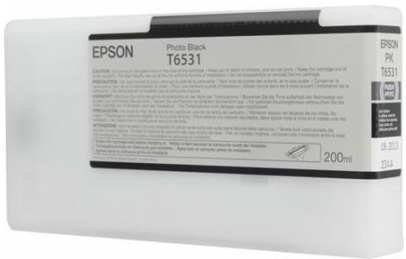 Картридж для плоттеров  Epson T6531 Photo Black 200 мл (C13T653100)