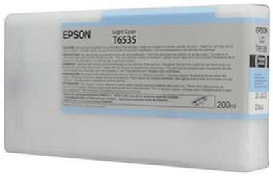 Картридж для плоттеров  Epson T6535 Light Cyan 200 мл (C13T653500)