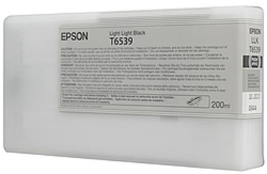 Картридж для плоттеров  Epson T6539 Light Light Black 200 мл (C13T653900)