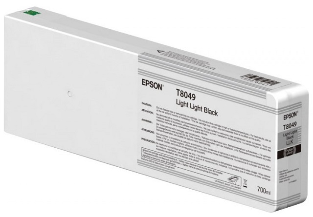 Картридж для плоттеров  Epson T8049 Light Light Black 700 мл (C13T804900)