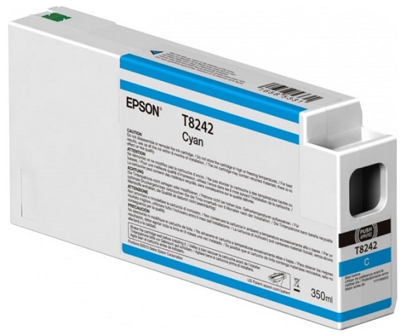 Картридж для плоттеров  Epson T8242 Cyan 350 мл (C13T824200)