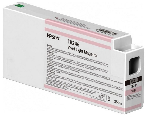 Картридж для плоттеров  Epson T8246 Vivid Light Magenta 350 мл (C13T824600)