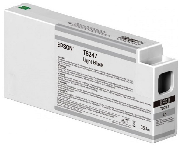 Картридж для плоттеров  Epson T8247 Light Black 350 мл (C13T824700)