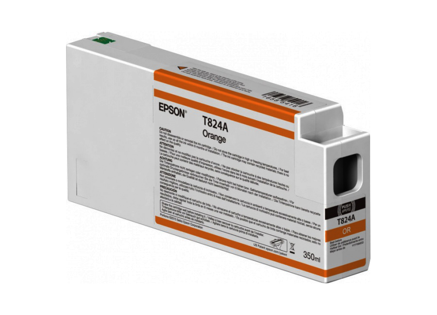 Картридж для плоттеров  Epson T824A Orange 350 мл (C13T824A00)