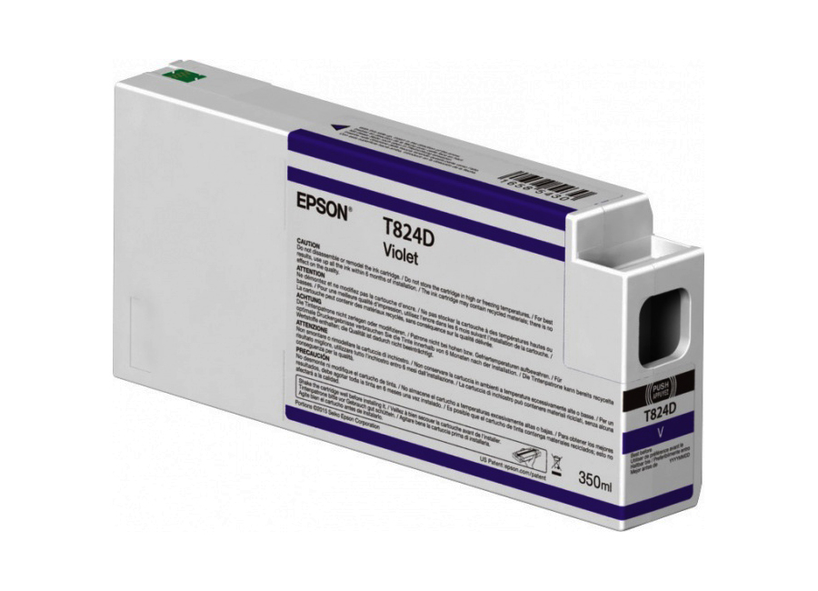 Картридж для плоттеров  Epson T824D Violet 350 мл (C13T824D00)