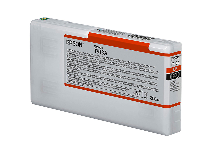 Картридж для плоттеров  Epson T913A Orange 200 мл (C13T913A00)