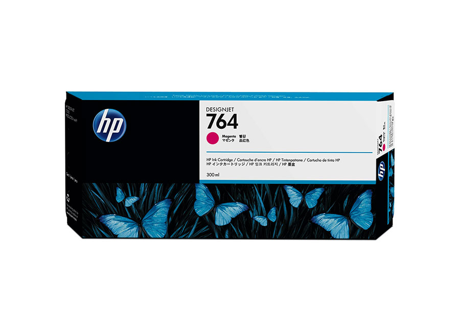 Картридж для плоттеров  HP 764 DesignJet Magenta 300 мл (C1Q14A)