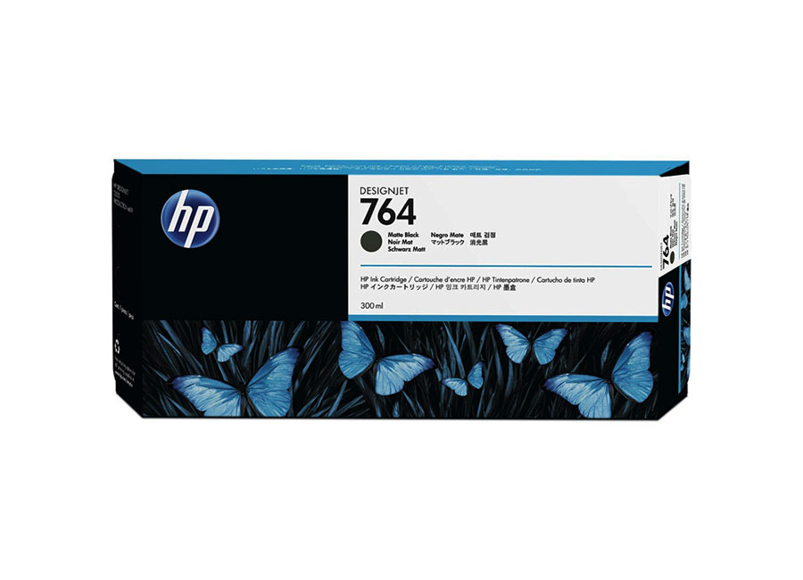 Картридж для плоттеров  HP 764 DesignJet Matte Black 300 мл (C1Q16A)