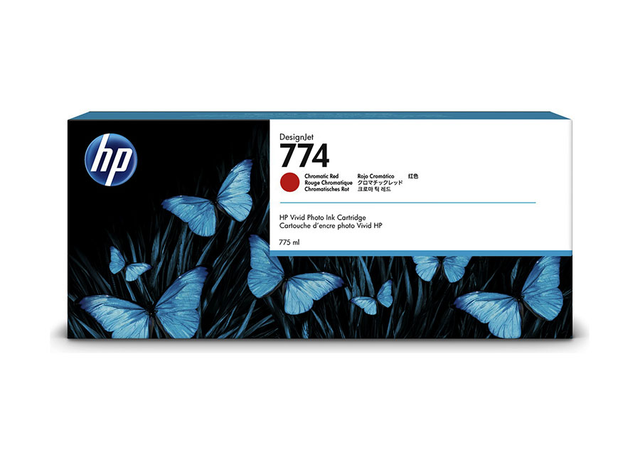 Картридж для плоттеров  HP 774 DesignJet Chromatic Red 775 мл (P2W02A)