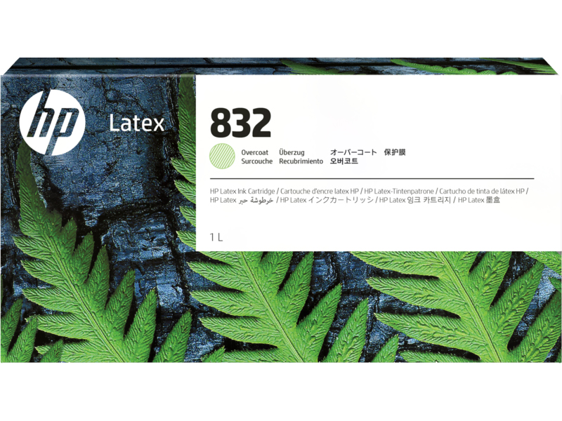 Картридж для плоттеров  HP 832 Overcoat Latex Ink Cartridge 1л (4UV82A)