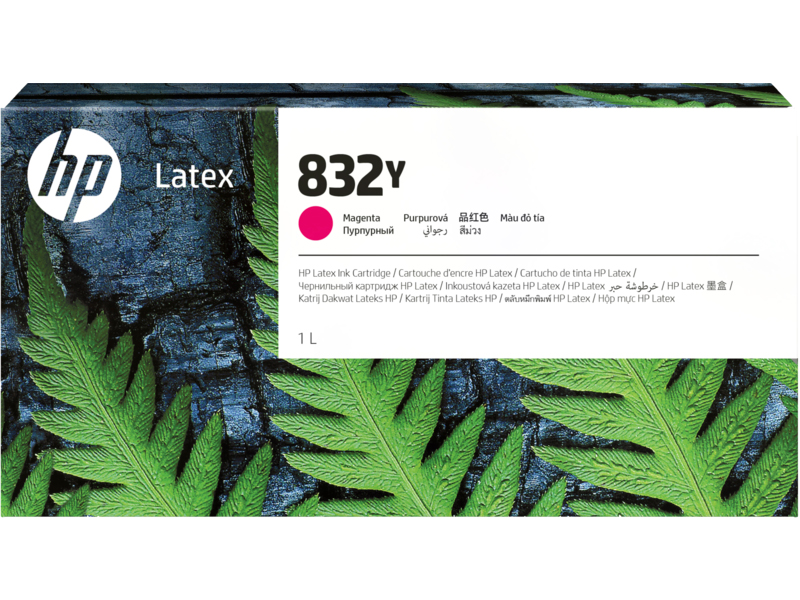 Картридж для плоттеров  HP 832Y Magenta Latex Ink Cartridge 1л (4UV07A)