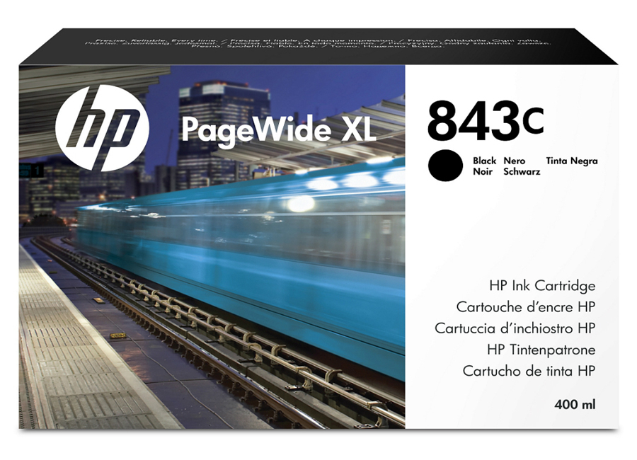 Картридж для плоттеров  HP 843C PageWide XL черный (C1Q65A)