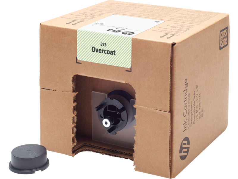 Картридж для плоттеров  HP 873 3-liter Overcoat Latex Ink Cartridge 3л (4UV91A)