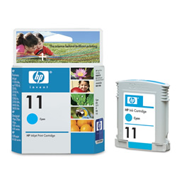 Картридж для плоттеров  HP DesignJet 11 Cyan 28 мл (C4836A)